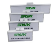 MODULAR SOLUTION D28 CLIP ON PART<BR>160MM LONG ALUMINUM SIGN BOARD
